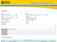 Cria��o de Quest�o